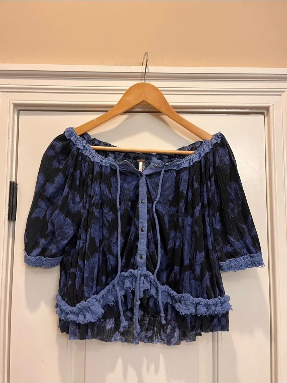Free People Perfect Day Gathered Top